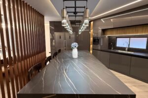 Luxury furnished duplex kitchen in Rodríguez Witt, Loja Ecuador