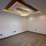 Bright interior room with indirect lighting in the Parkenor home