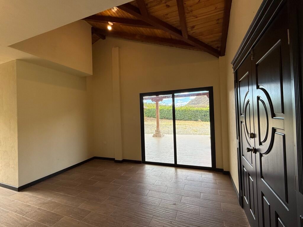 Interior room with natural light