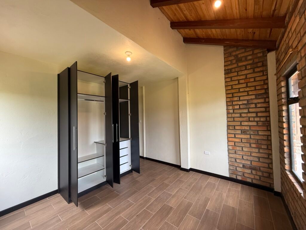 Interior doorway and living space
