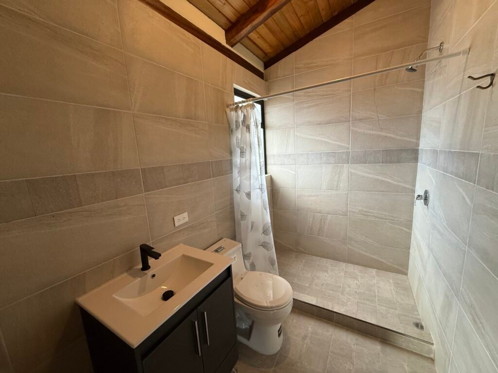 Interior hallway and wood finishes