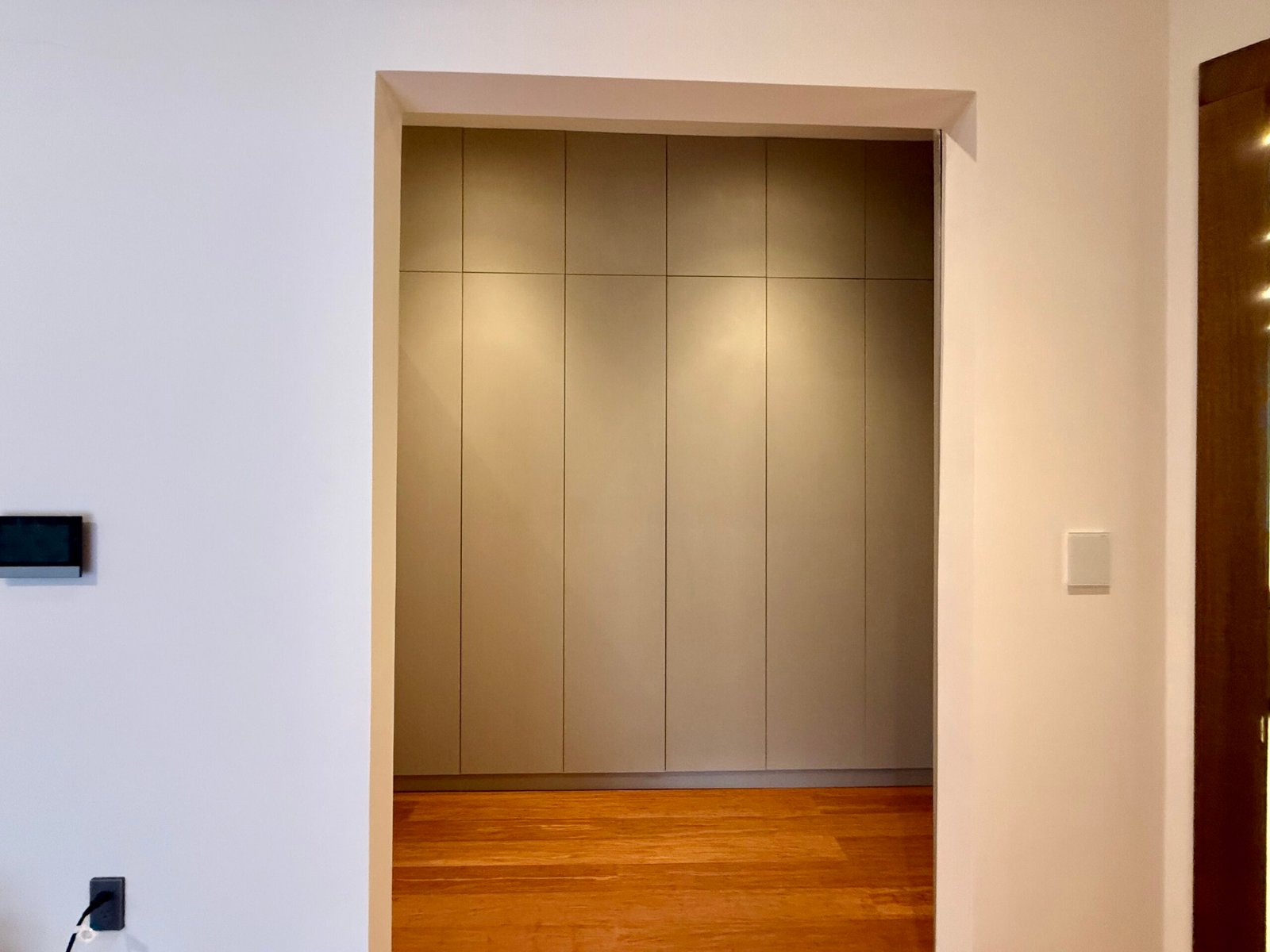 Private elevator entrance to the penthouse