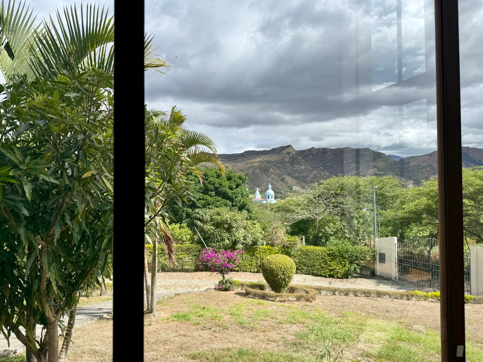 Mountain and valley views from the La Calera property