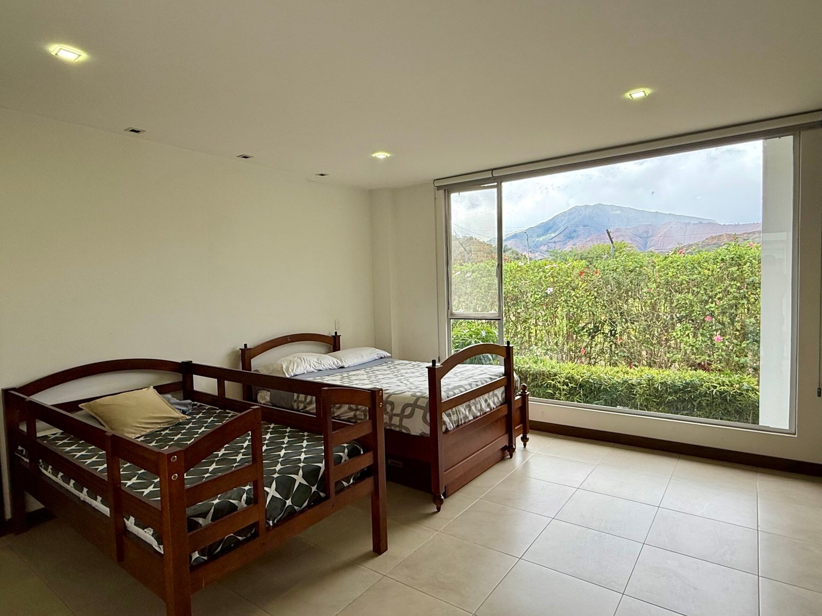 Upper-level lounge with wide valley views