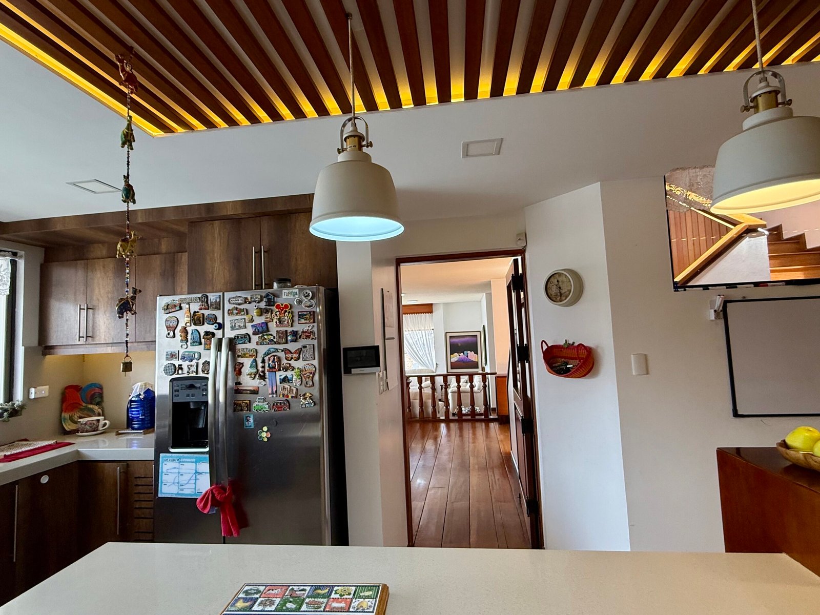 Spacious kitchen with abundant cabinetry